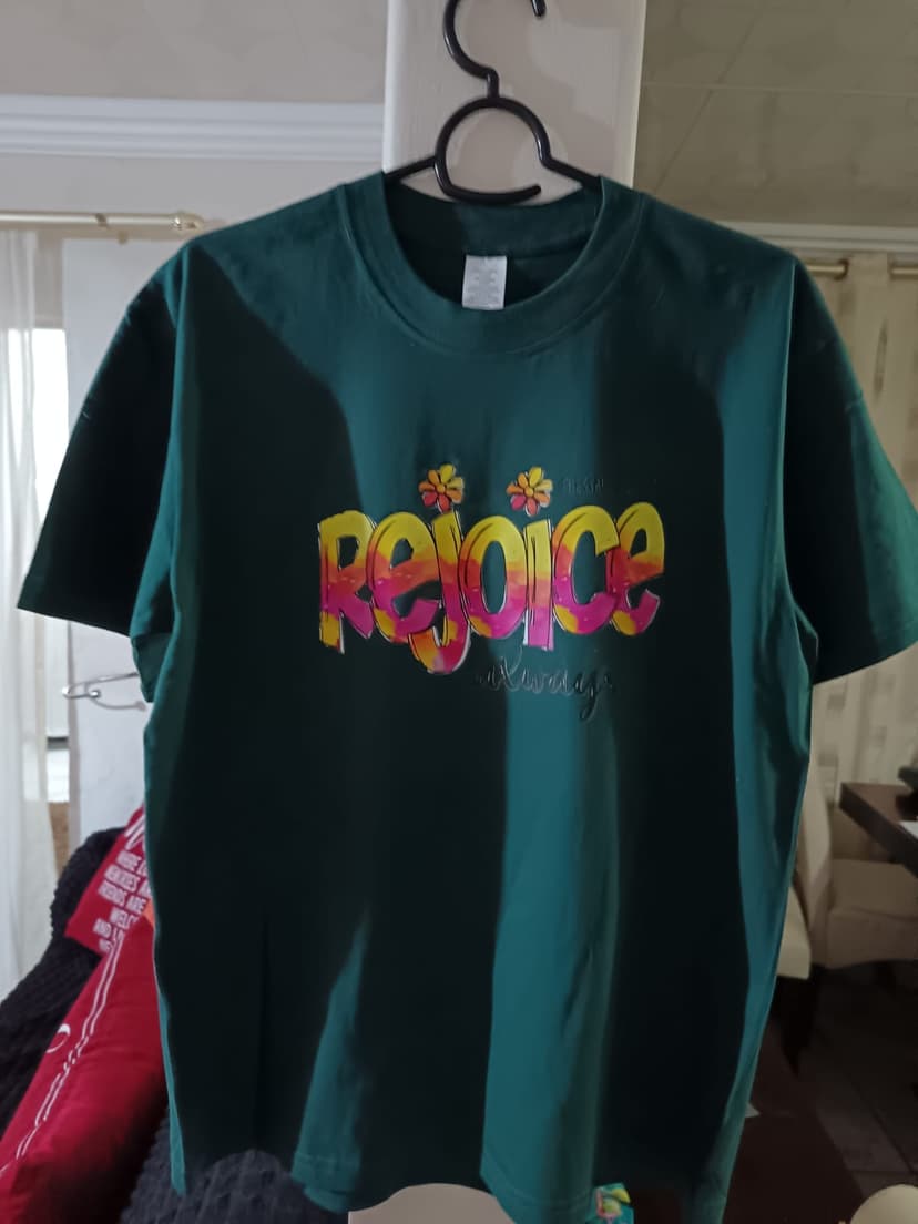 Digital printing on t-shirt