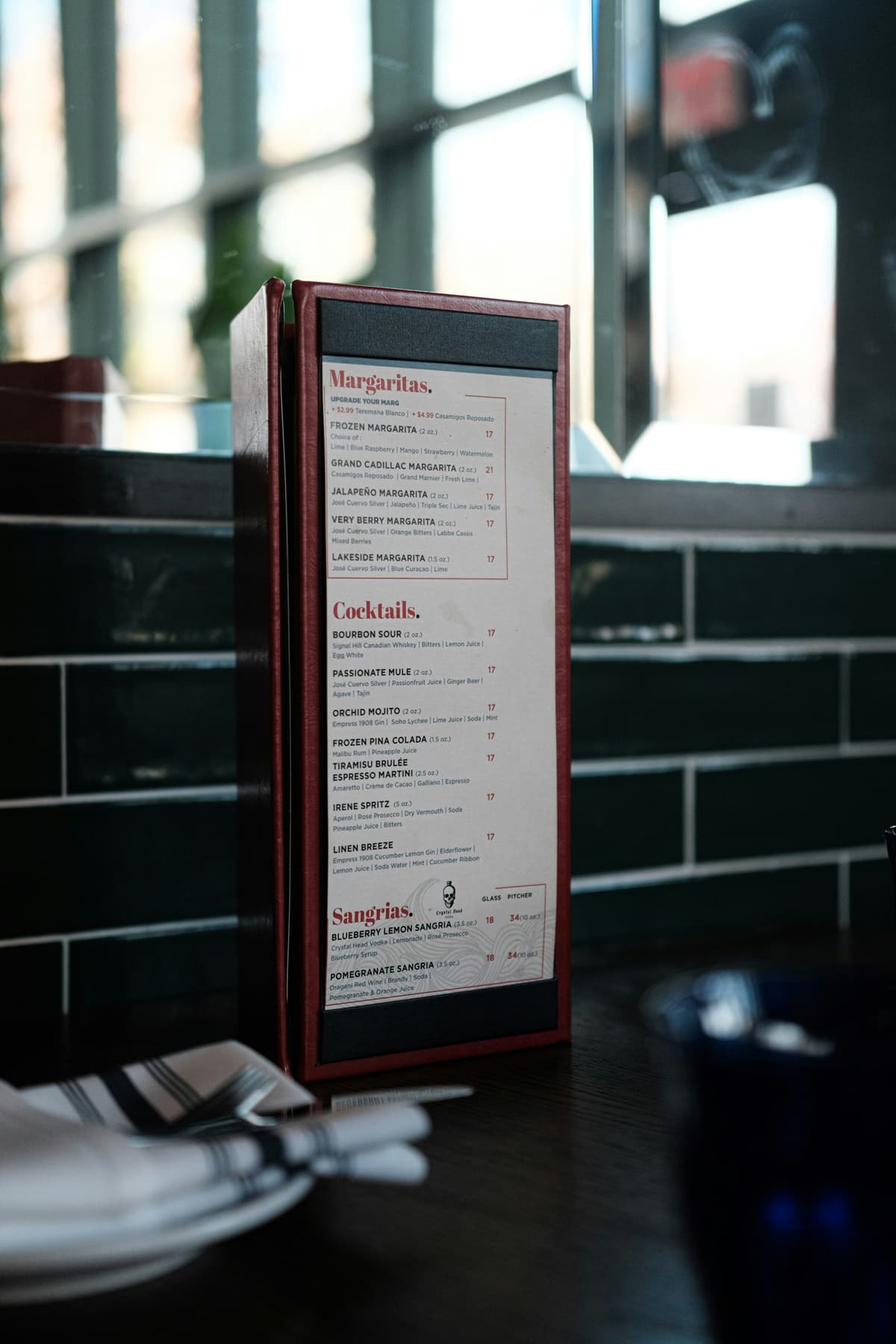 Menu Design